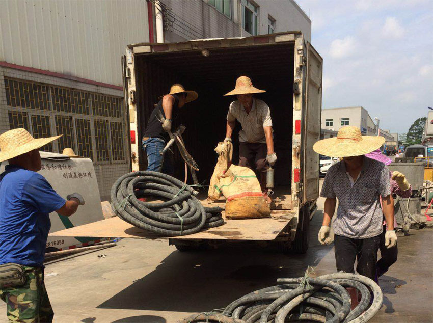 船山一部件厂房地基出现下沉注浆加固
